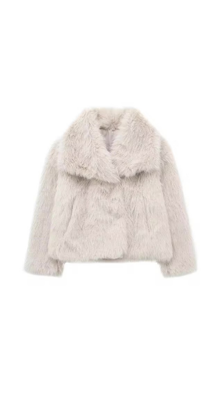 JOY • Faux Fur Jacket