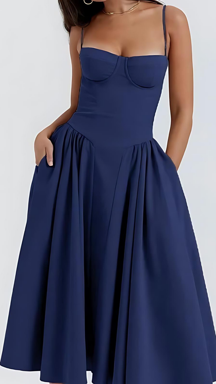 LUNA •  Midi Dress