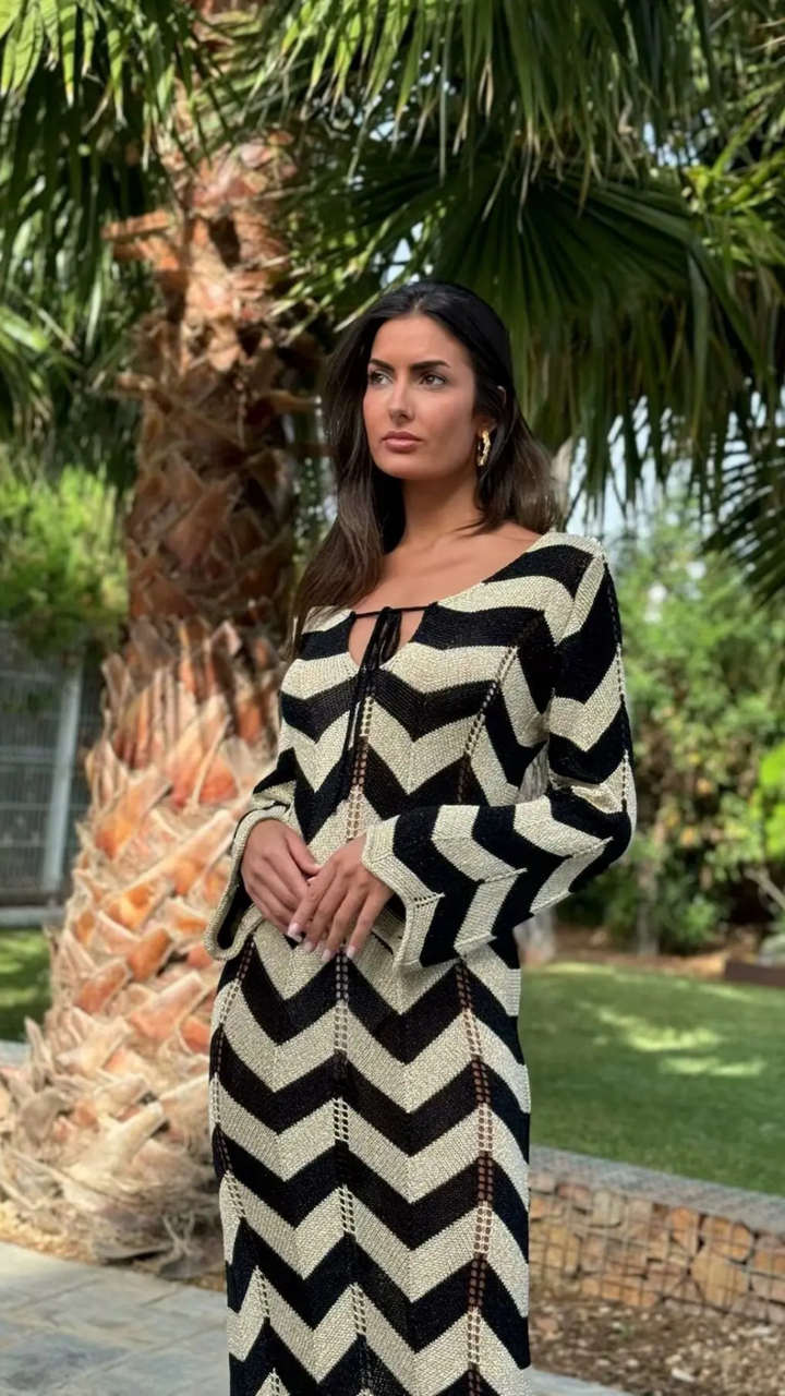 AURORA • Knitted Maxi Dress