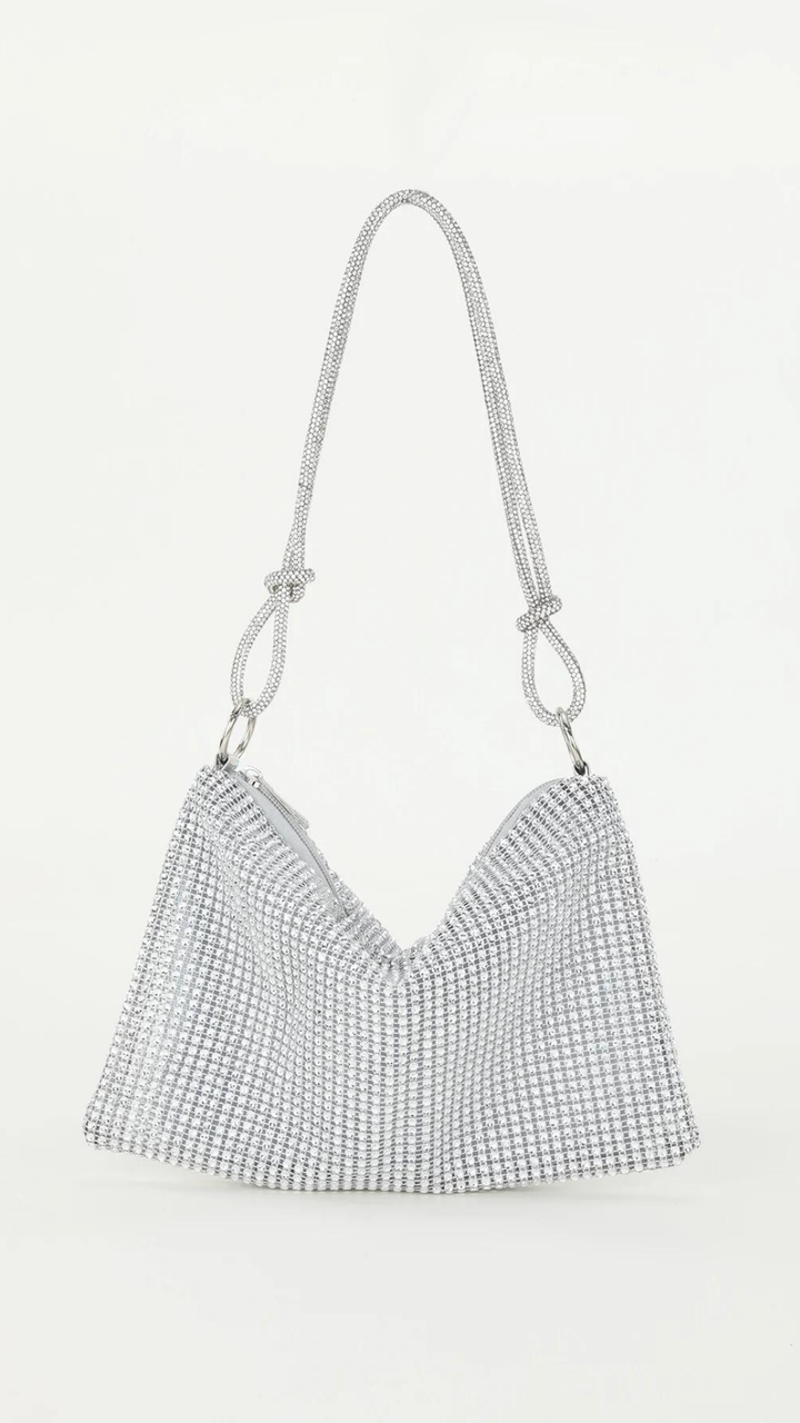 SPARK • Shoulder bag with strass