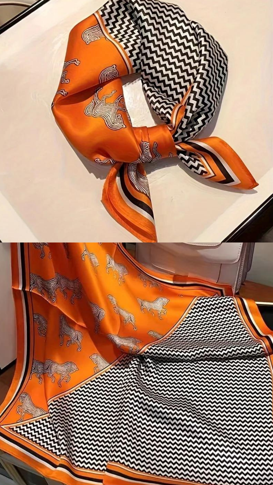 BREEZE - Versatile Silk Scarf/Headband