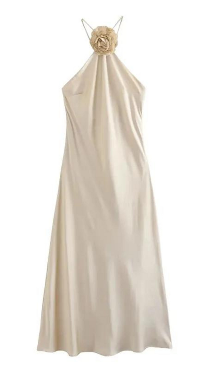 NELLY • Satin Dress